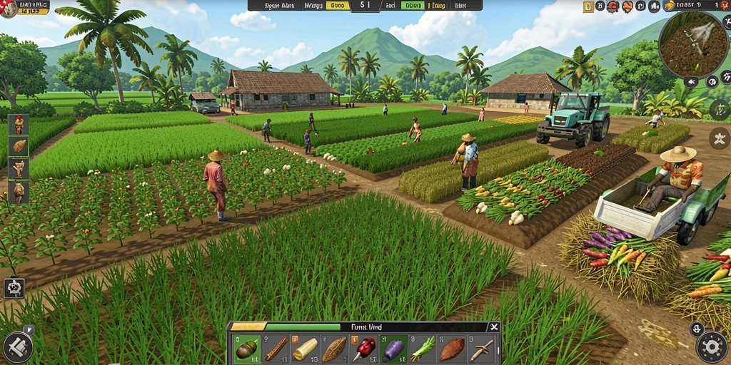diana4d - Screenshot menampilkan berbagai pilihan permainan yang tersedia dalam DIANA4D.